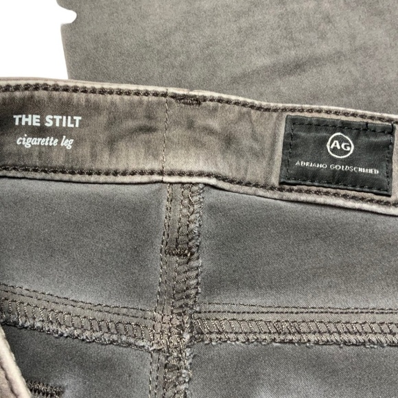 AG ADRIANO GOLDSCHMIED The Stilt Cigarette Leg Super Soft Skinny Jeans Sz 27R - Picture 5 of 11